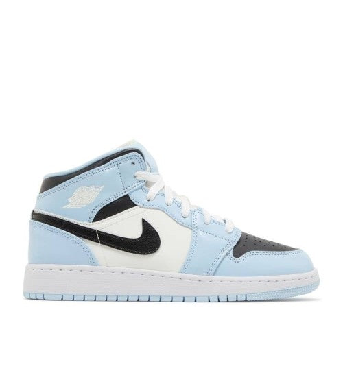 RESELL Chaussure Air Jordan 1 Mid Ice Blue