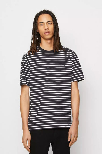 Blue striped t -shirt