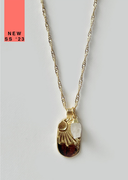 Sola Moonstone Necklace