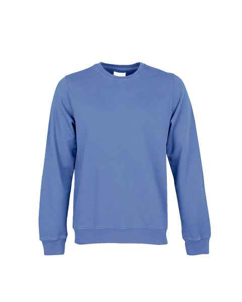 Round neck sweatshirt - Sky Blue