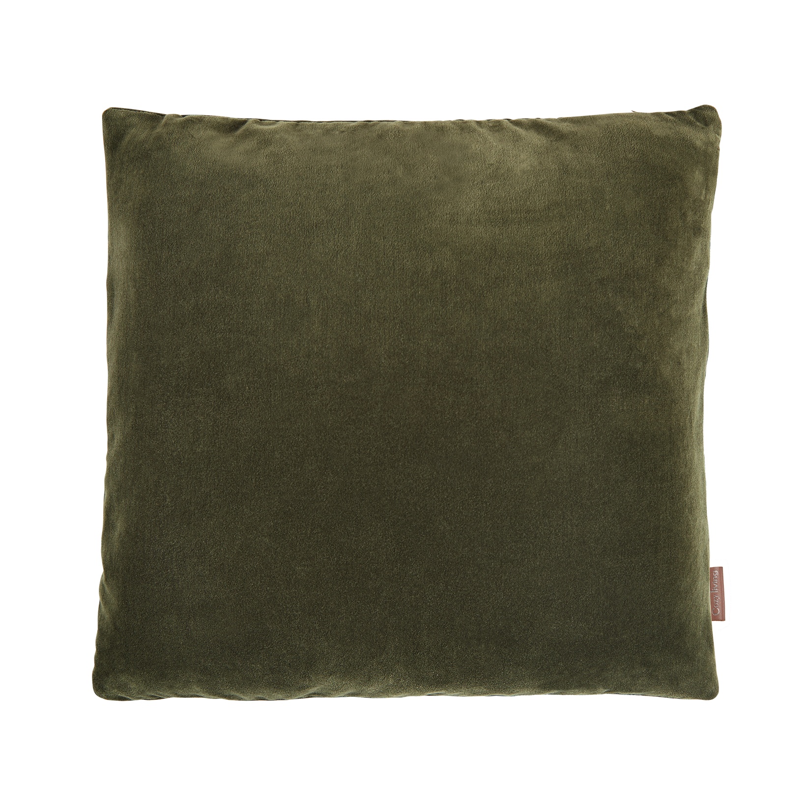 Army Green Velvet Cushion