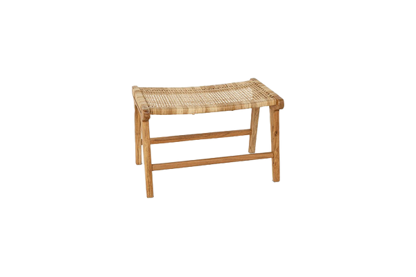 Madrisana Rattan Footstool