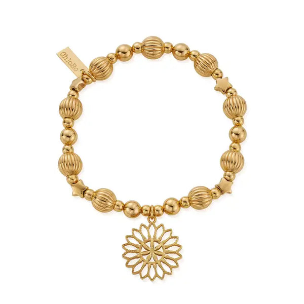 Blossoming Sunrise Bracelet - Gold