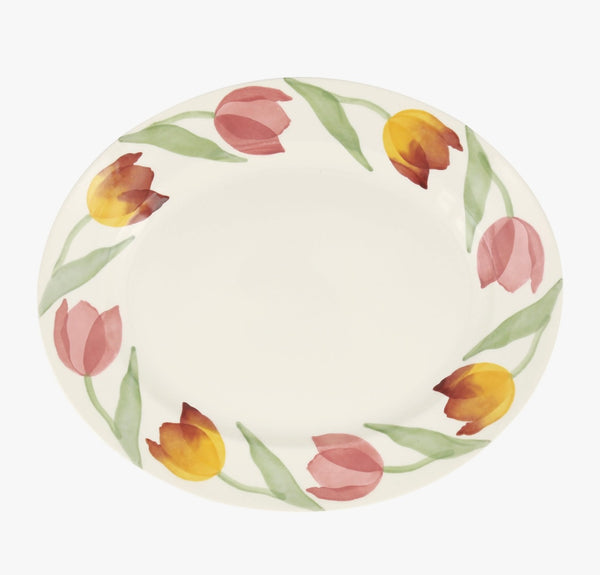 Golden Tulips Medium Oval Platter