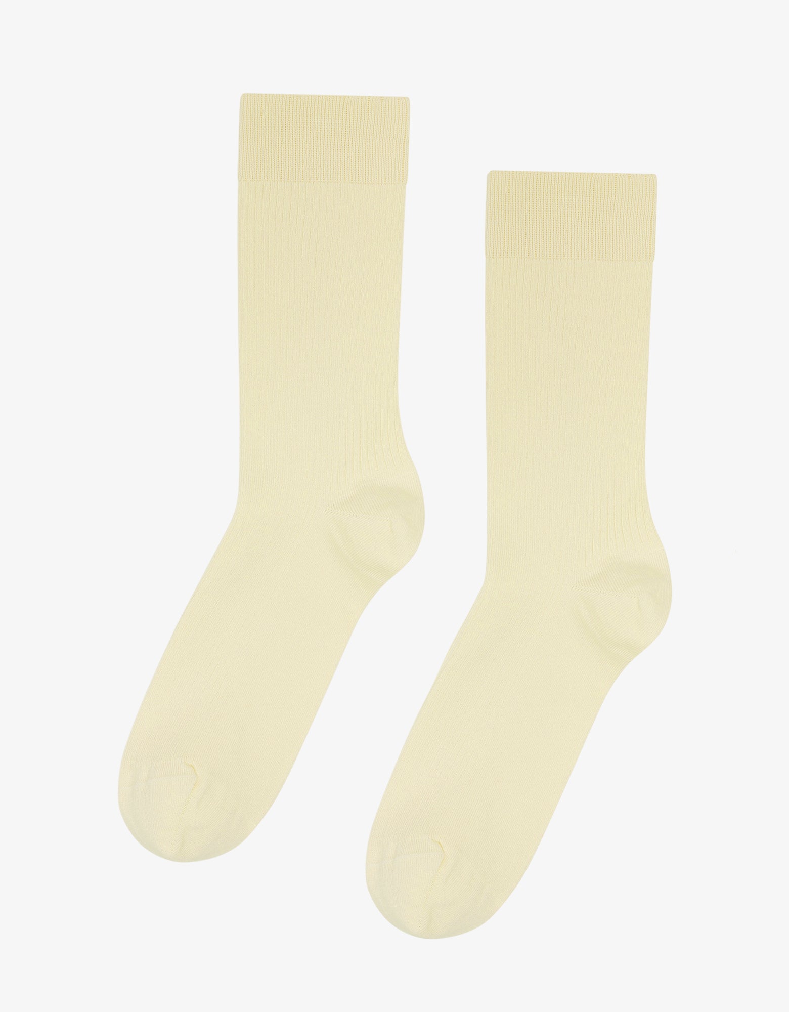 Soft Yellow Classic Organic Socks