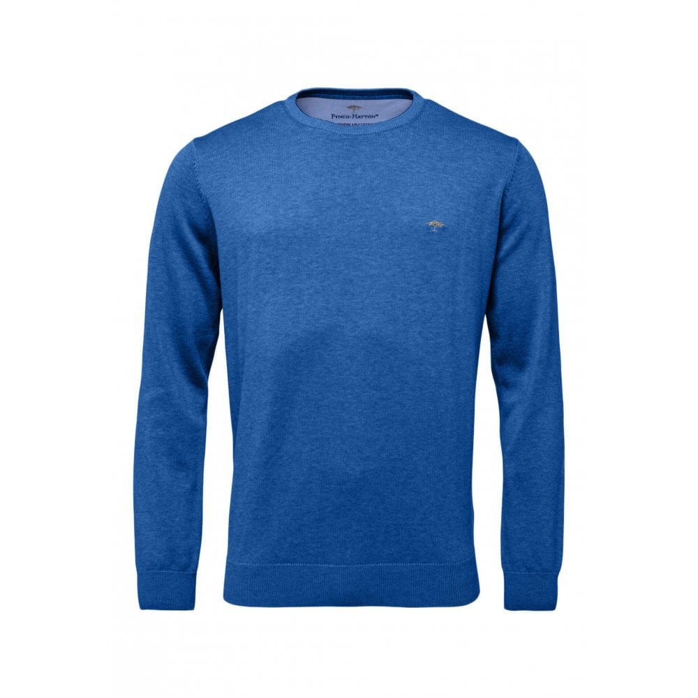 Ocean Cotton Crew Neck Sweater