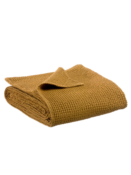 Maia Recycled Honeycomb Throw - Bronze