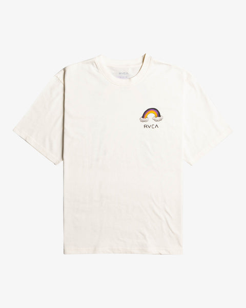 Camiseta Rainbow Connection - Antique White