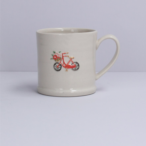 Gisela Graham Ceramic Mini Mug Bicycle
