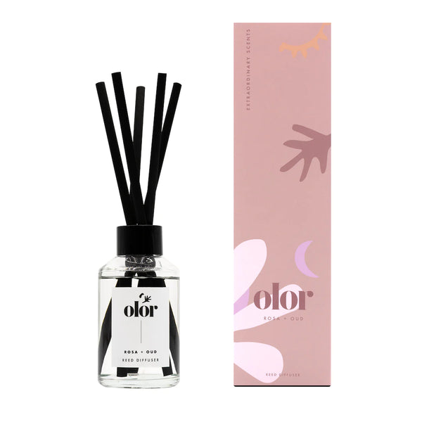 Rosa & Oud Luxury Reed Diffuser