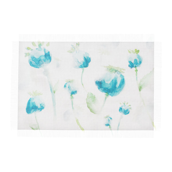 Distinctly Living Poppy Blue - Easy Clean Placemat