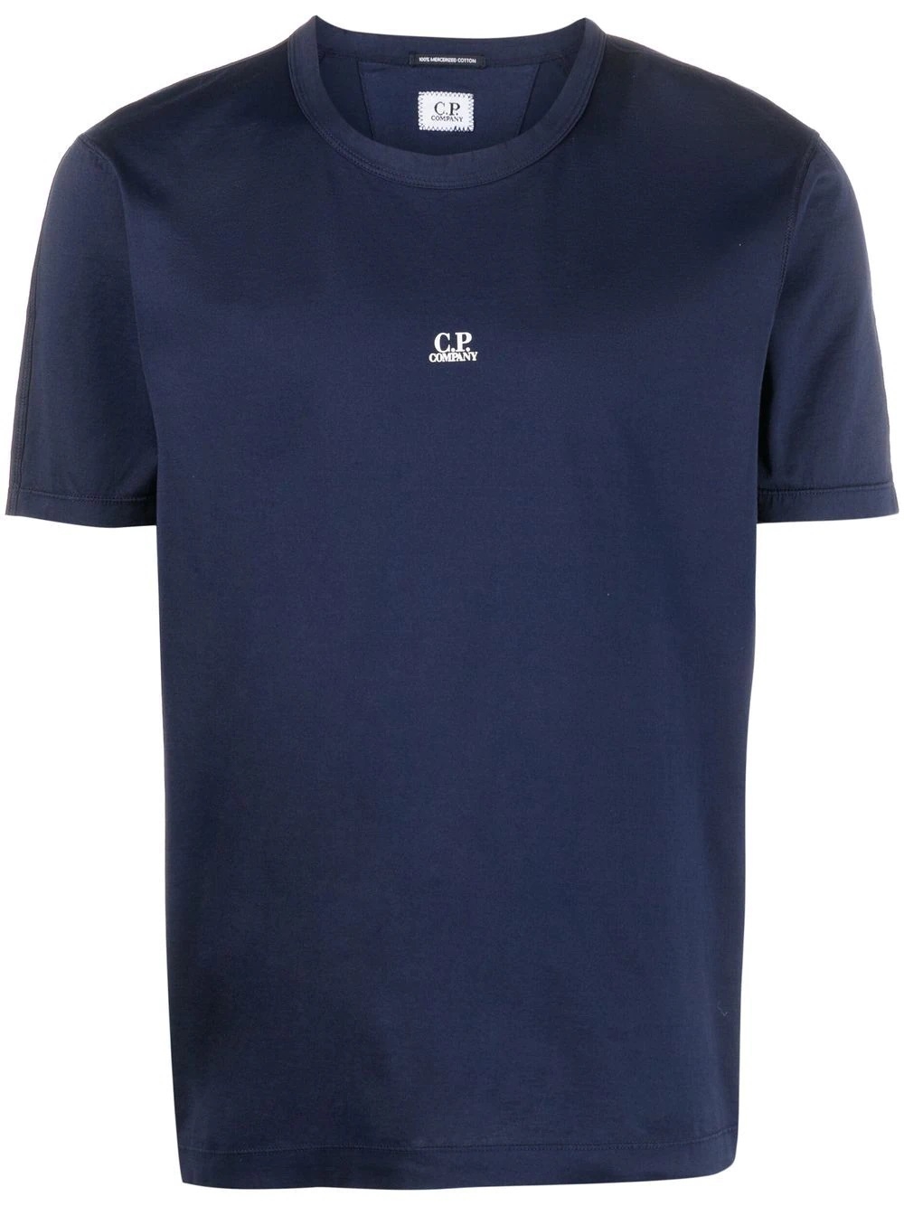 70/2 Jersey Twisted Chest Logo Tee Medieval Blue