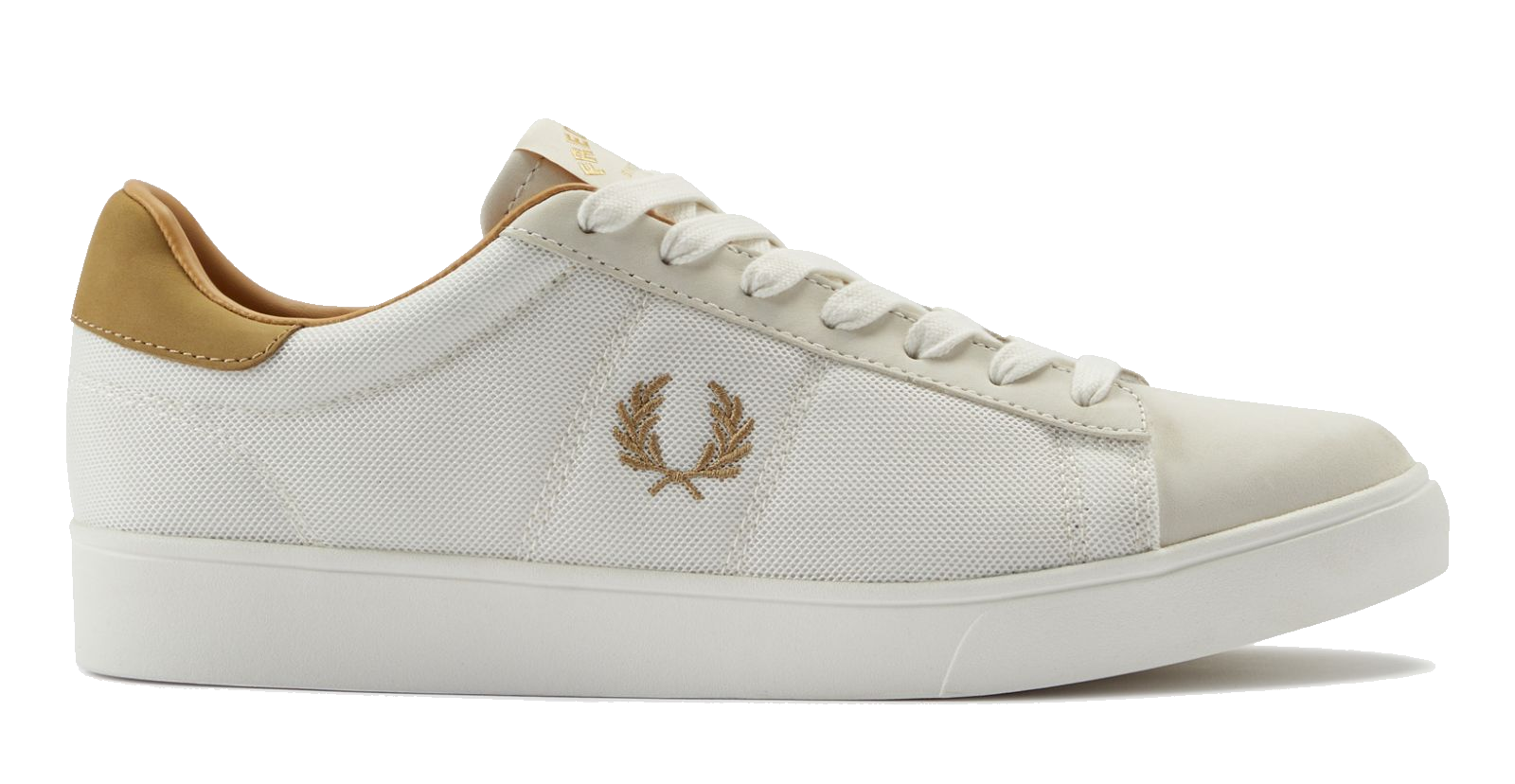 Fred Perry Authentic Spencer Mesh Nubuck Snow White Zapatillas