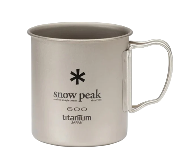 Snow Peak Snow Peak | Titanium Single Wall 600 Mug
