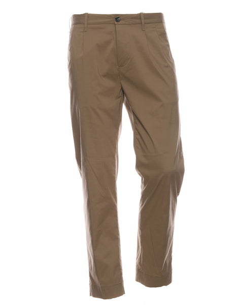 Pants For Man Vulcano Vul02 Tortora