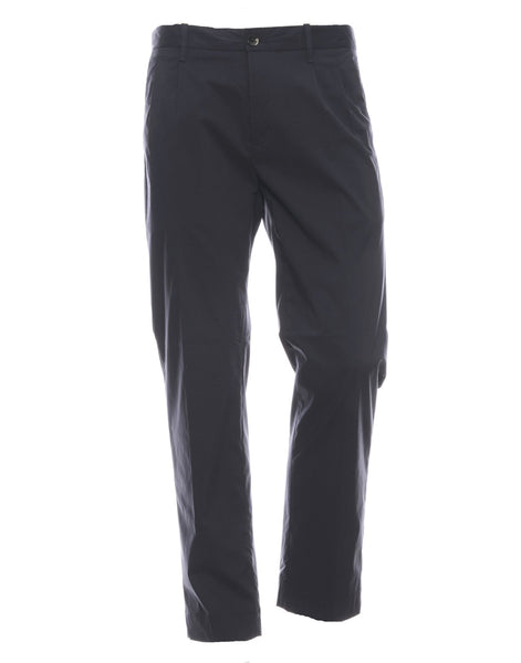 Pants For Man Vulcano Vul02 Blu Navy