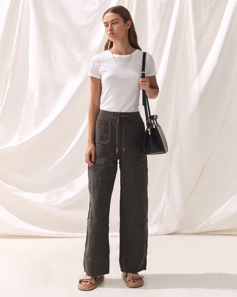 The Ambra Pants - Charcoal