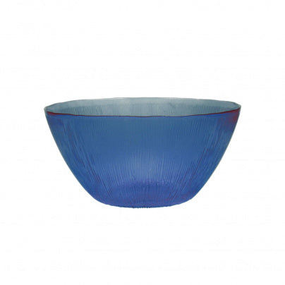 Rose & Tulipani - Luci Glass Salad Bowl 28 5 Cm Ocean