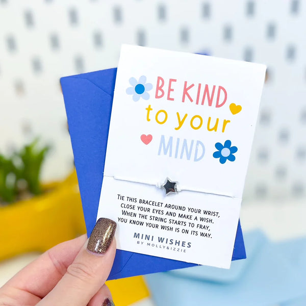 Be Kind To Your Mind Mini Wish Bracelet