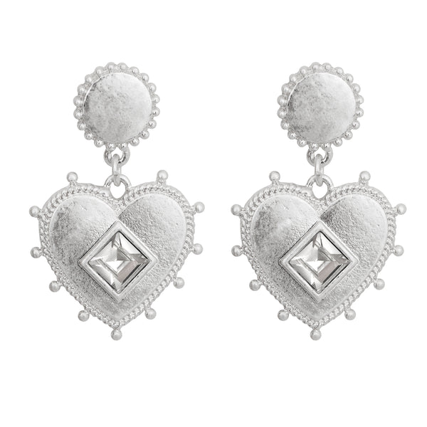 Silver Devotion Earrings