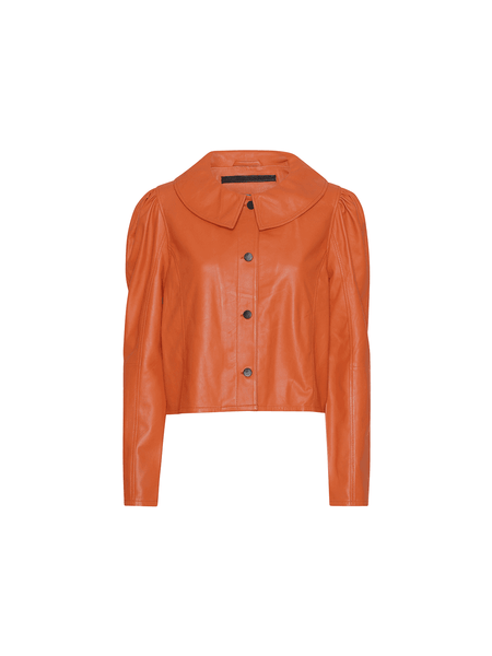 Orange Heal Shirt Jacket
