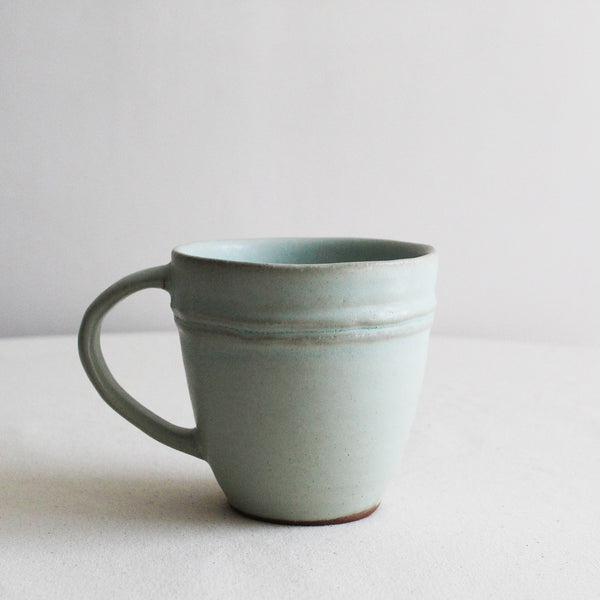 Duck Egg Blue Glaze Terracotta 'belmonte' Mug