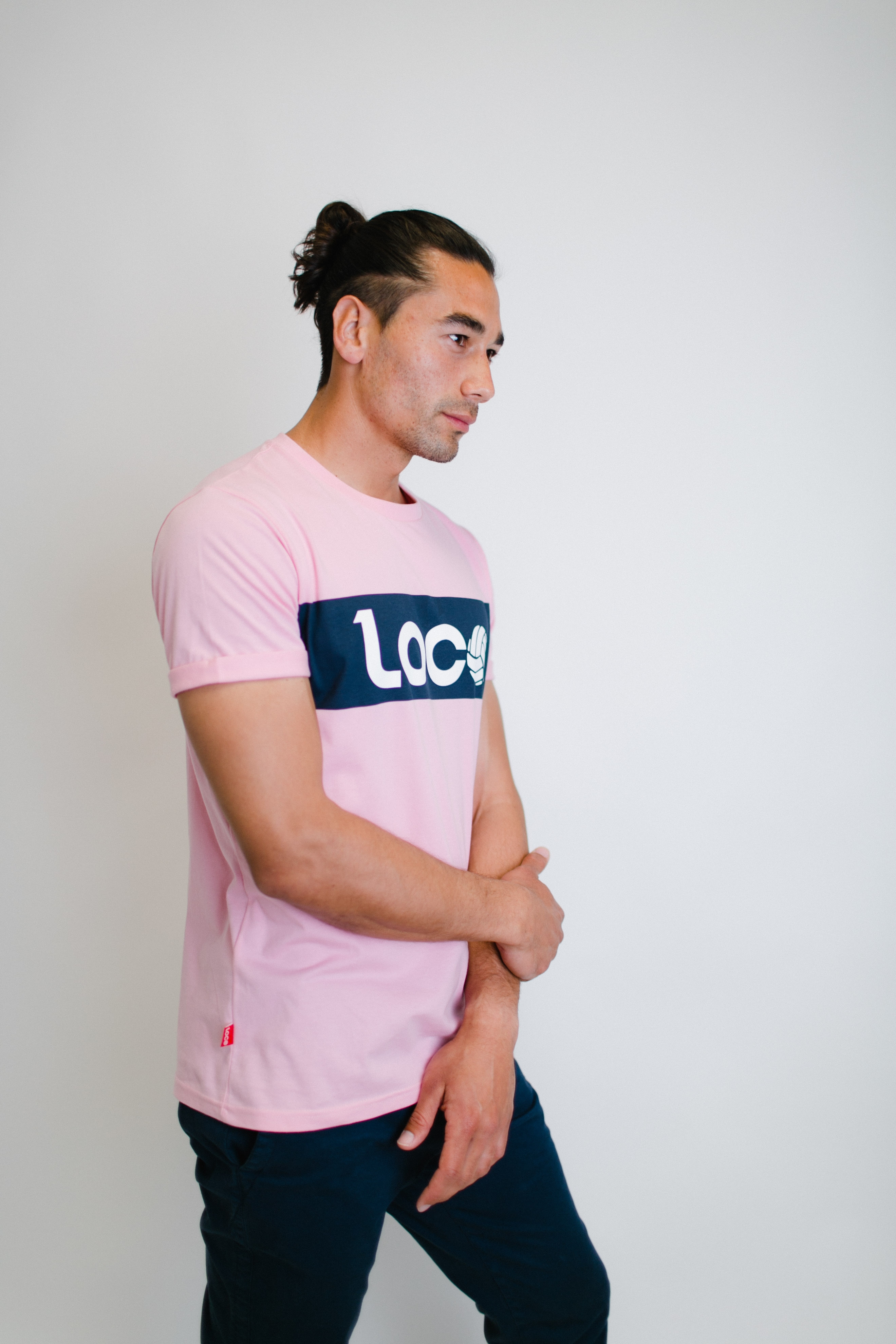 Loco Offside Tee Pink