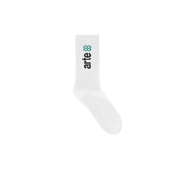 Arte Ss23 Logo Sock White