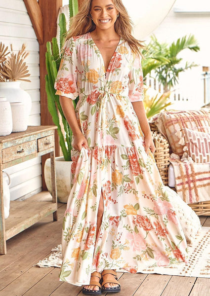 Willow Print Tessa Maxi Dress