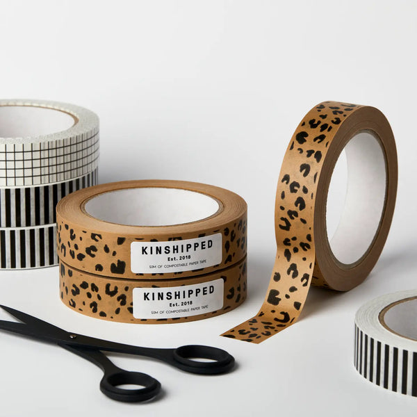 Kinshipped Leopard Paper Tape -