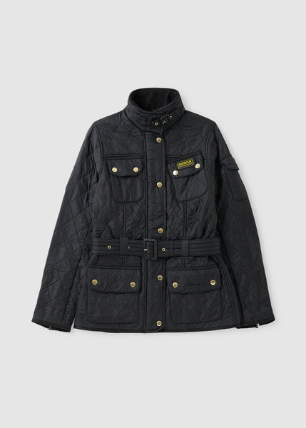 Womens Polarquilt Jacket In Black/Black