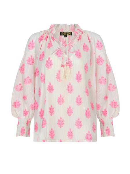 stardust official Gold Peony Georgia Blouse
