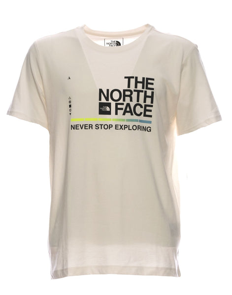 T Shirt For Man NF0A55EFQ4C1 Gardenia White