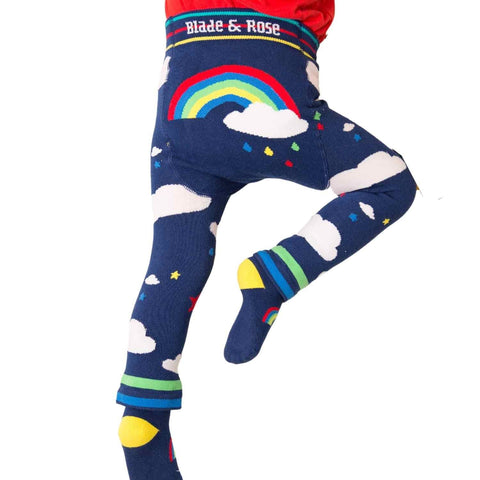 Blade & Rose - Blue Cotton Finley The Puffin Leggings