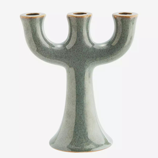 Stoneware Candle Holder