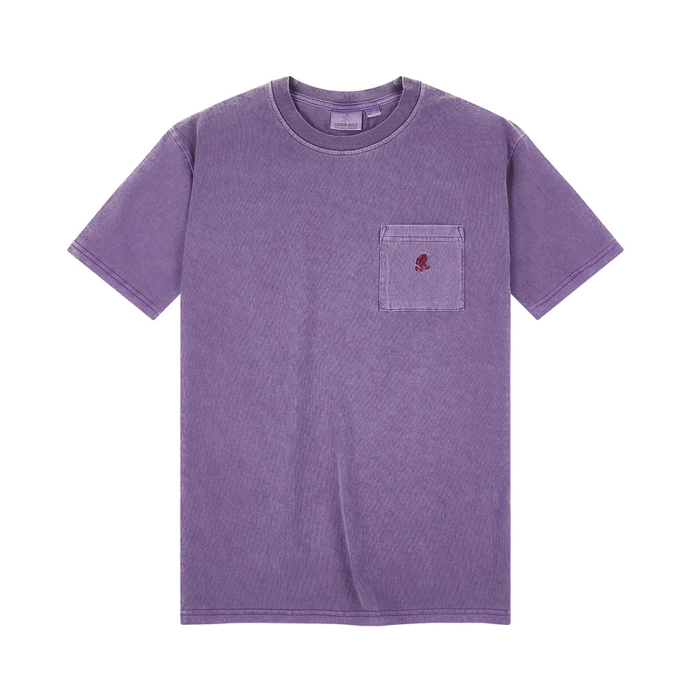 One Point Tee Purple Pigment