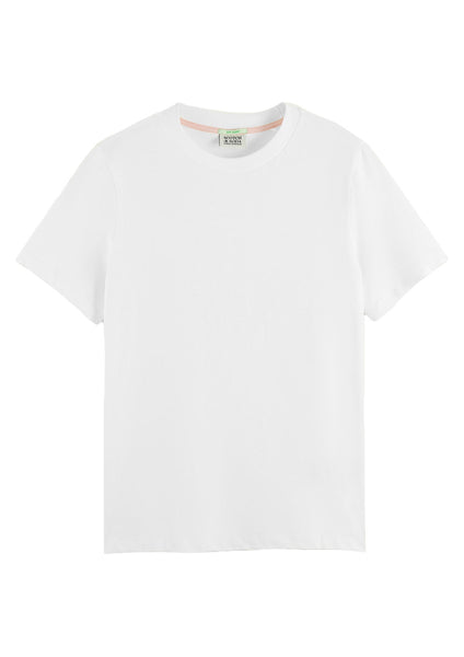 White Round Neck T-shirt