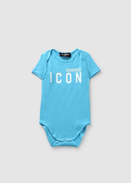 Kids Icon Romper In Bag In Blue