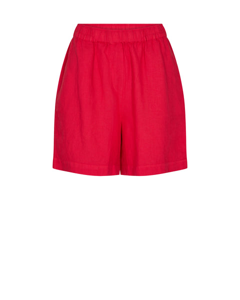 Mmemmi Linen Shorts Tomato