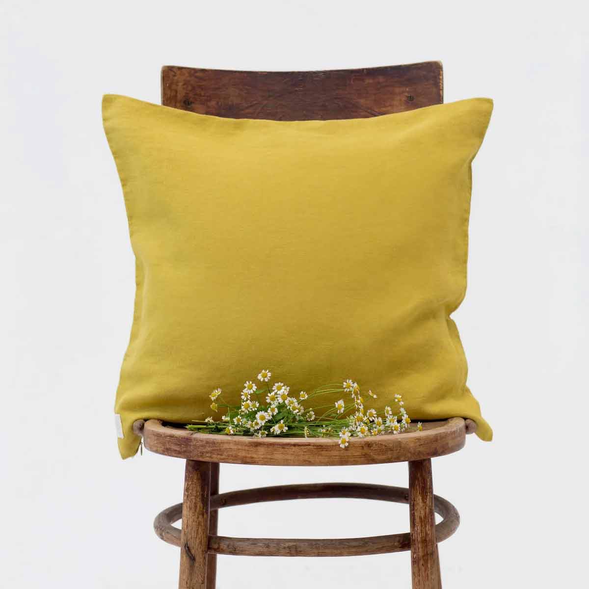 Pillow cover 40x40 Lemon Curry