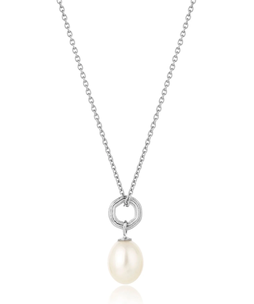 Silver Unita Organic Pearl Pendant