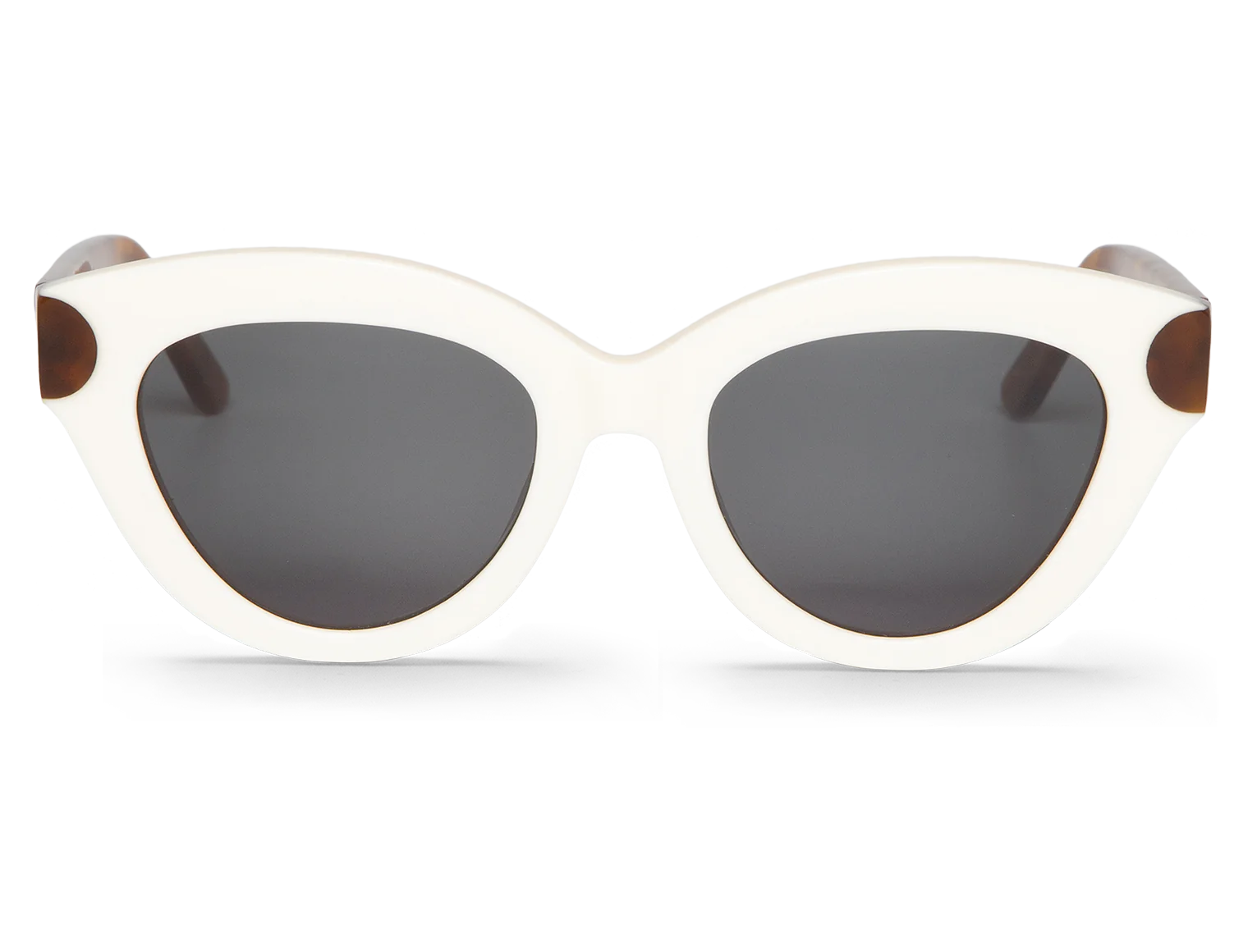 Ecru Grace Sunglasses with Classical Lenses