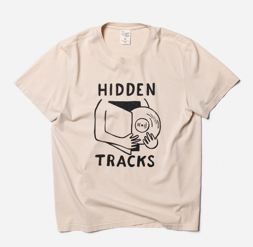 Cream Roy Hidden Tracks Short Sleeved T Shirt