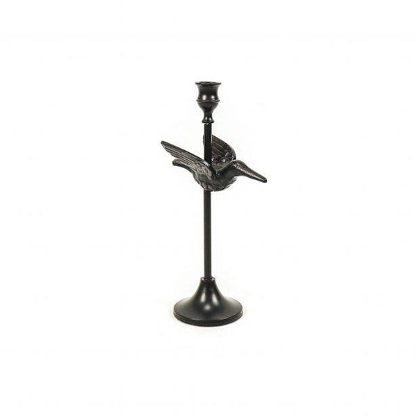 Candleholder Hummingbird - Black