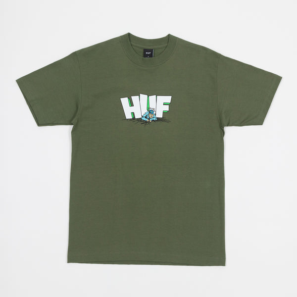 The Drop Short-sleeve T-shirt In Olive