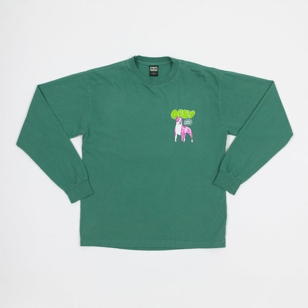 Heavy Sound Long Sleeve T-shirt In Palm Leaf