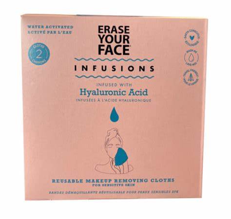 Danielle Creations Erase Your Face Infusions Makeup Removing Cloths