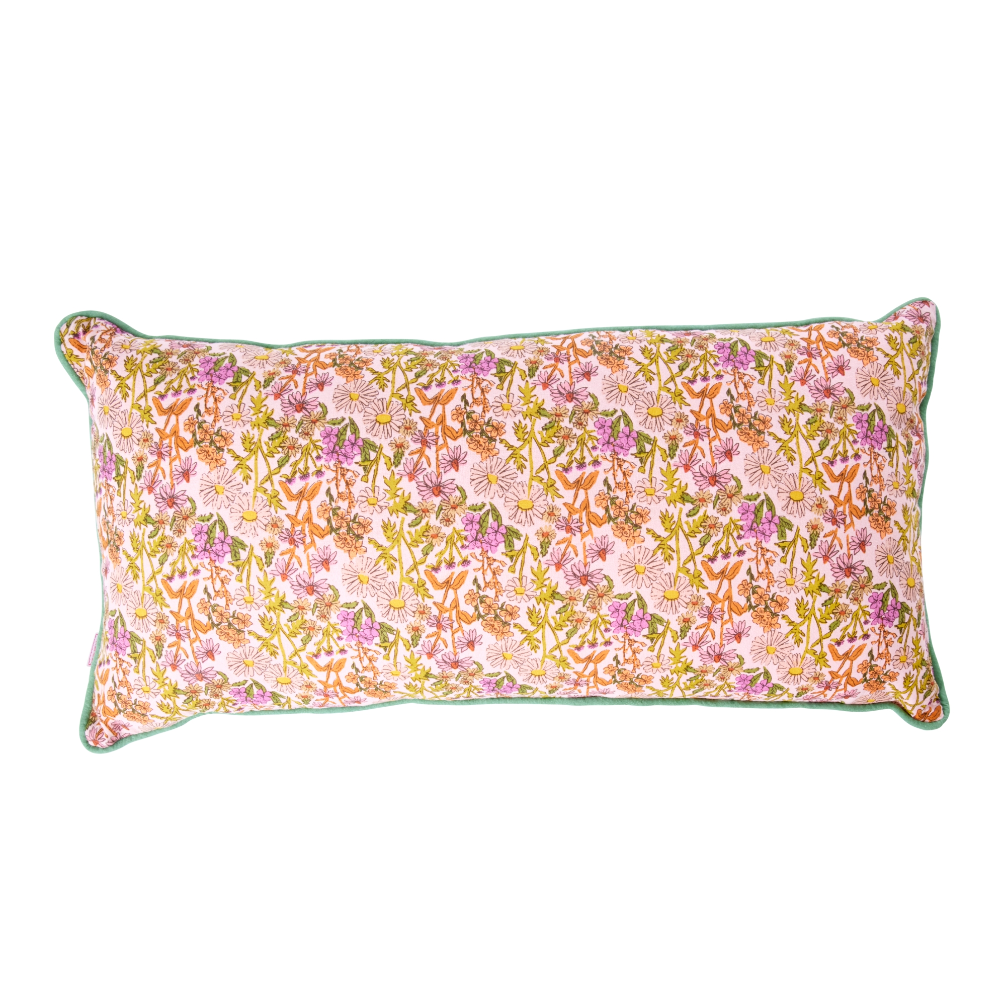 Rice by Rice Cotton Flower Print Cushion