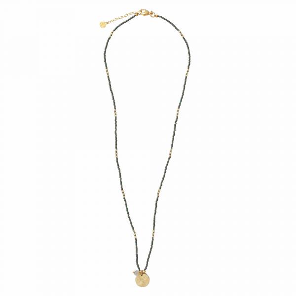 Timeless Labradorite Gold Necklace