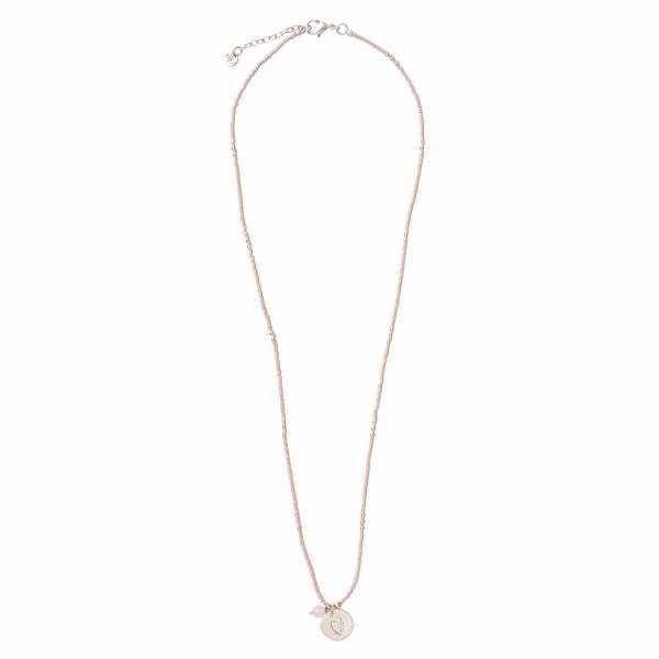 Timeless Rose Quartz Silver Necklace